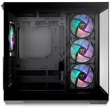 Thermaltake View 380 TG ARGB Black, Tower-Gehäuse schwarz, Tempered Glass x 2