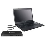 Toshiba Dynabook USB-C Dock Generalüberholt, Dockingstation schwarz