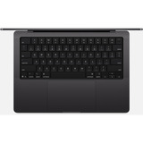 Apple MacBook Pro (14") 2025 CTO, Notebook schwarz, 32 GB, 2 TB (2 TB SSD), M5, MacOS, Russisch, Nanotexturglas