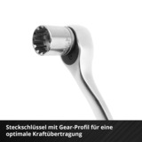 EINHELL E-Case Werkzeugkoffer Universal, 80-teilig, Werkzeug-Set schwarz/rot