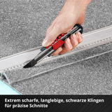 EINHELL E-Case Werkzeugkoffer Universal, 80-teilig, Werkzeug-Set schwarz/rot