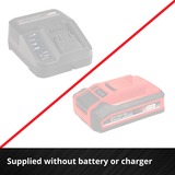 EINHELL Professional Akku-Winkelschleifer AXXIO 18/150, 18Volt rot/schwarz, ohne Akku und Ladegerät