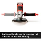 EINHELL Professional Akku-Winkelschleifer AXXIO 18/150, 18Volt rot/schwarz, ohne Akku und Ladegerät