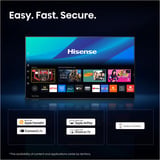 Hisense 65E7S PRO Hi-QLED-Fernseher 164 cm (65 Zoll), schwarz/dunkelgrau, UltraHD/4K, Free-Sync-Premium, 144Hz Panel