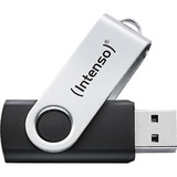 Intenso Office Line 64 GB, USB-Stick silber/schwarz, USB-A 3.2