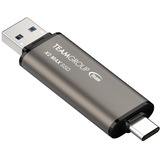 Team Group X2 MAX 1 TB, USB-Stick titan/schwarz, USB-A, USB-C