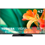 Toshiba 43UV3463DA, LED-Fernseher 108 cm (43 Zoll), schwarz, UltraHD/4K, Triple Tuner, SmartTV, VIDAA