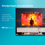 Toshiba 43UV3463DA, LED-Fernseher 108 cm (43 Zoll), schwarz, UltraHD/4K, Triple Tuner, SmartTV, VIDAA