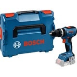 Bosch Professional Akku-Schlagbohrschrauber GSB 18V-65 Professional solo, 18Volt blau, ohne Akku und Ladegerät, in L-BOXX