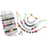 Clementoni Crazy Chic - Spruch-Armbänder, Basteln 