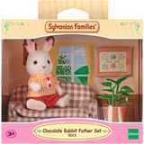 EPOCH Sylvanian Families - Schokoladenhasen Vater Wohnzimmer Set, Konstruktionsspielzeug 