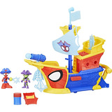 Hasbro Water-Webs Ahoi Piratenschiff mit Seifenblasen, Spielfigur 