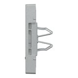 Merten Zentralplatte Zugschnur mit Kontrollfenster aluminium, Retail