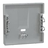 Merten Zentralplatte Zugschnur mit Kontrollfenster aluminium, Retail