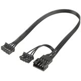 SilverStone SF160B-ARGB, Gehäuselüfter schwarz, 160 mm