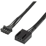 SilverStone SF160B-ARGB, Gehäuselüfter schwarz, 160 mm