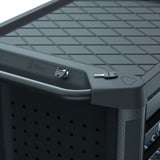 Wera 9800 Tool Rebel Werkstattwagen, ohne Werkzeug, Werkzeugwagen schwarz, Tool Rebel Design