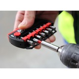 Wiha Bit-Satz BitBuddy TY-Bits 49mm, 7-teilig schwarz/rot, Sechsrund