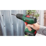 Bosch Heimwerken & Garten Akku-Schlagbohrschrauber EasyImpact 18V-40 grün/schwarz, 2x Li-Ionen Akku 2,0Ah, Koffer, POWER FOR ALL ALLIANCE