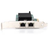 Digitus 2 Port Gigabit Ethernet, LAN-Adapter 