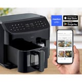Medion Doppel Heißluftfritteuse Life P20 MD11760 XXL schwarz, 2.600 Watt, 2 Körbe je 4,35 Liter