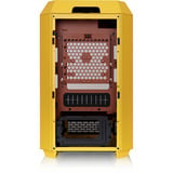 Thermaltake The Tower 250 Butter Caramel, Tower-Gehäuse gelb, Tempered Glass