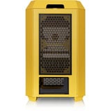 Thermaltake The Tower 250 Butter Caramel, Tower-Gehäuse gelb, Tempered Glass