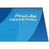 iiyama ProLite XB2497HSU-W1, LED-Monitor 60.5 cm (23.8 Zoll), weiß (matt), FullHD, IPS, HDMI, DP, USB-Hub, erg. Standfuß, 120Hz Panel