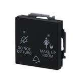 Busch-Jaeger Klingeltast Einsatz 2059 UC-885, Taster schwarz, Retail
