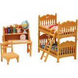EPOCH Sylvanian Families - Landhaus Kinderzimmer mit Stockbett, Konstruktionsspielzeug 