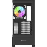 Thermaltake View 290 Black, Tower-Gehäuse schwarz, Tempered Glass x 2