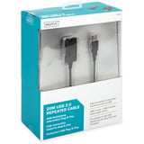 Digitus Aktives USB 2.0 Verlängerungskabel, 20 Meter schwarz, Repeater Kabel