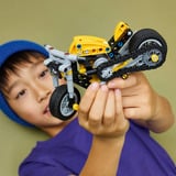 LEGO 42225 Technic Gelbes Motorrad, Konstruktionsspielzeug 