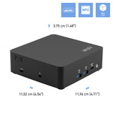 MSI Cubi NUC AI 1UMG-072XAT, Mini-PC schwarz, ohne Betriebssystem