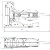 Metabo STE 100 Quick, Stichsäge grün, 710 Watt