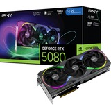 PNY GeForce RTX 5080 ARGB OC, Grafikkarte DLSS 5, 3x DisplayPort, 1x HDMI 2.1