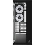 ARCTIC Xtender, Tower-Gehäuse schwarz, Tempered Glass x 2 (klar)