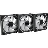 Alpenföhn WingBoost 4, Gehäuselüfter schwarz, 3er-Pack, 120 mm