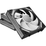 Alpenföhn WingBoost 4, Gehäuselüfter schwarz, 3er-Pack, 120 mm