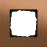 Gira Abdeckrahmen 1-fach, Abdeckung bronze, Retail
