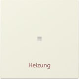 Gira Wippe Kontrollfenster und Heizung Ein Aus weiß, Retail