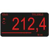 Hazet Elektronisches Drehmoment-Prüfgerät (7901E), Messgerät blau/schwarz, 10 – 350 Nm, 1/2 Zoll Vierkant