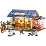 Lumibricks Pferdestall, Konstruktionsspielzeug 