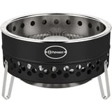 Petromax Feuerschale Tyropit Black Edition, Feuerstelle schwarz/edelstahl, Ø 57cm