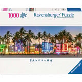 Ravensburger Puzzle Panorama - Nachtlichter am Ocean Drive 1000 Teile