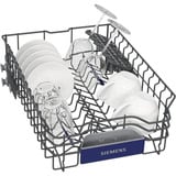 Siemens SR43ES25ME iQ300, Spülmaschine edelstahl (gebürstet)/schwarz, 45 cm, Home Connect