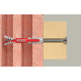 fischer Dübel DuoPower 8x65  hellgrau/rot, 700 Stück, Eimer
