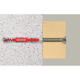 fischer Dübel DuoPower 8x65  hellgrau/rot, 700 Stück, Eimer