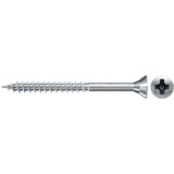 fischer Spanplattenschraube ClassicFast II 5,0x90 Senkkopf PZ 200 Stück, mit Teilgewinde