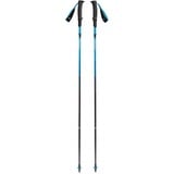 Black Diamond Trekkingstöcke Distance Carbon Z, Fitnessgerät anthrazit/blau, 1 Paar, 105 cm